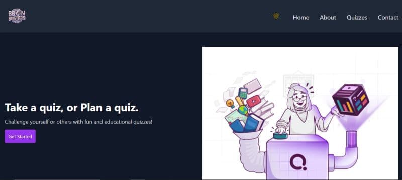 BrainBuster - A Quiz Website